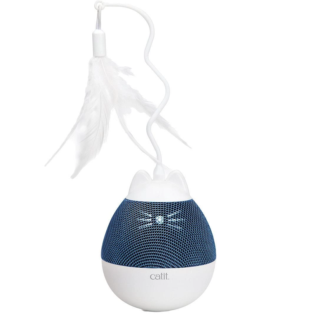 Catit Pixi Spinner Wit/Blauw 3 Catit Pixi Spinner Wit/Blauw