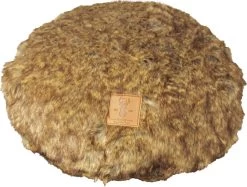 Boony EST. 1941 Rond Kussen Grizzly Brown