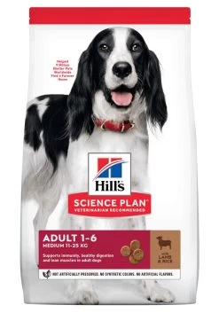 Hill's Science Plan Adult Medium Lam & Rijst 12 Kg