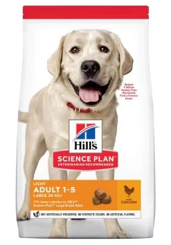 Hill's Science Plan Adult Light Large Breed Kip 12 Kg