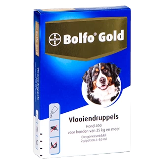 Bolfo Gold 400 Hond 2 Pipetten 3 Bolfo Gold 400 Hond 2 Pipetten