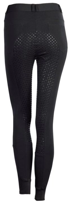 Harry's Horse Kinderrijbroek Redwood Full Grip Zwart -Dierenwinkel 26000019 zwart 2