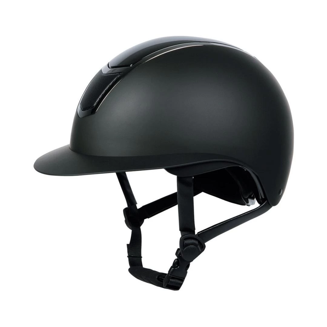 Harry's Horse Veiligheidscap Mont Blanc Glossy Zwart 3 Harry's Horse Veiligheidscap Mont Blanc Glossy Zwart