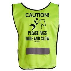 Reflecterend Vest Premiere M/print Geel