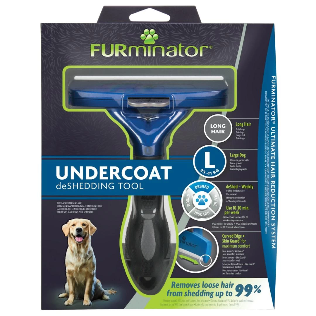 FURminator Undercoat Hond Langhaar L 4 FURminator Undercoat Hond Langhaar L - Afbeelding 2