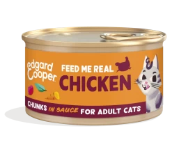 Edgard & Cooper Kattenvoer Kip Chunks 85 Gr