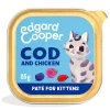 Edgard & Cooper Kattenvoer Kitten MSC Kabeljauw & Kip Paté 85 Gr -Dierenwinkel 5407009641091 01