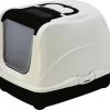 Moderna Kattenbak Flip Cat XL Zwart/wit -Dierenwinkel 5412087015696