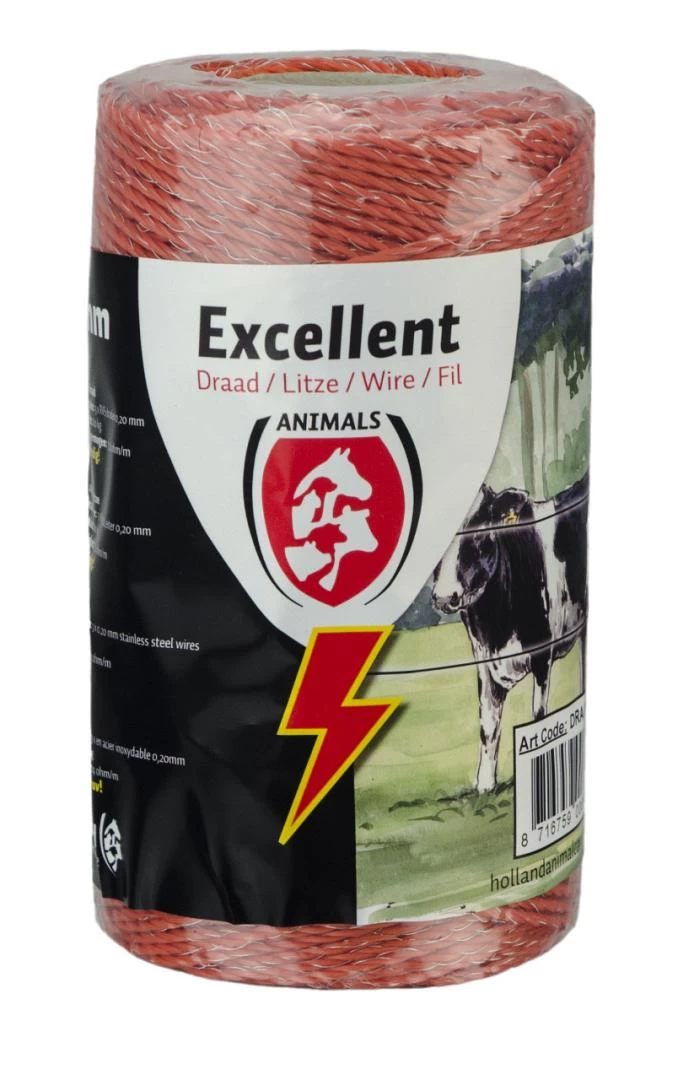 Draad Excellent 200 M Oranje 3 Draad Excellent 200 M Oranje