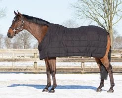 QHP Deken Combo Set Turnout - Onderdeken - Hals Zwart/Twist -Dierenwinkel 6172zwt 4