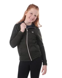 QHP Sweatvest Vieve Junior Deep Forest