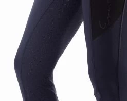 QHP Damesrijbroek Pull-on Jodie Anti-slip Zitvlak Navy 9 QHP Damesrijbroek Pull-on Jodie Anti-slip Zitvlak Navy -Dierenwinkel 8555na 4