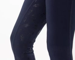 QHP Kinderrijbroek Pull-on Sanna Anti-slip Zitvlak Navy -Dierenwinkel 8558na 3