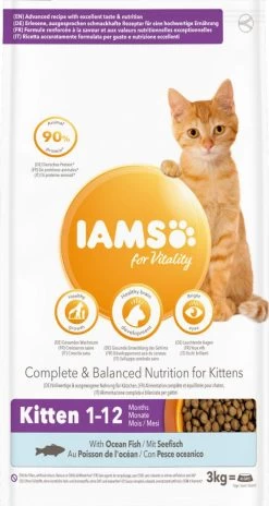 IAMS Kattenvoer Kitten Ocean Fish 3 Kg