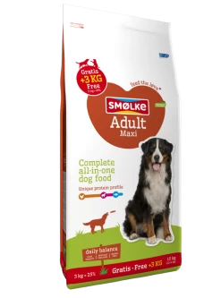 Smølke Hondenvoer Adult Maxi 12 + 3 Kg