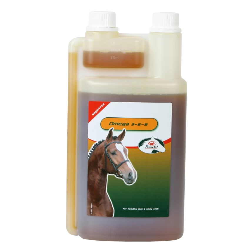 PrimeVal Omega 3-6-9 Paard 1 Ltr 3 PrimeVal Omega 3-6-9 Paard 1 Ltr