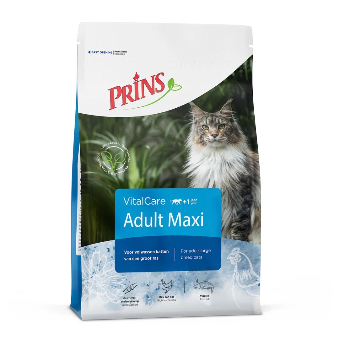 Prins Kattenvoer VitalCare Adult Maxi 4 Kg 3 Prins Kattenvoer VitalCare Adult Maxi 4 Kg