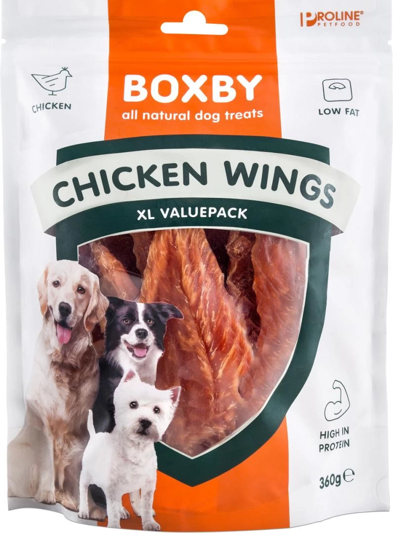 Proline Boxby Chicken Wings XL 360 Gr 3 Proline Boxby Chicken Wings XL 360 Gr