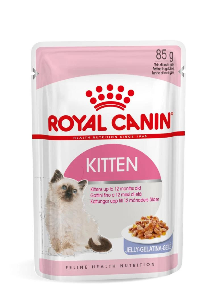 Royal Canin Kattenvoer Kitten In Jelly 12 X 85 Gr 4 Royal Canin Kattenvoer Kitten In Jelly 12 X 85 Gr - Afbeelding 2