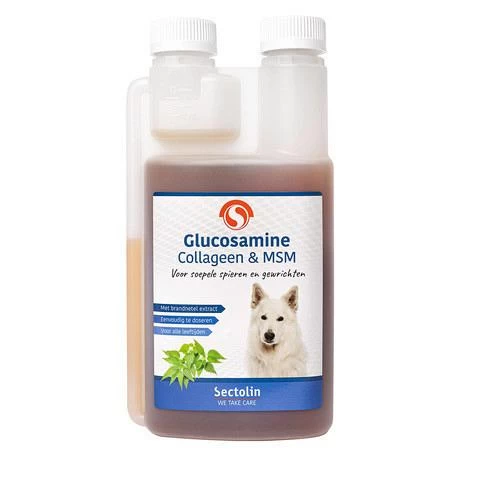 Sectolin Glucosamine Collageen MSM 500 Ml 3 Sectolin Glucosamine Collageen MSM 500 Ml