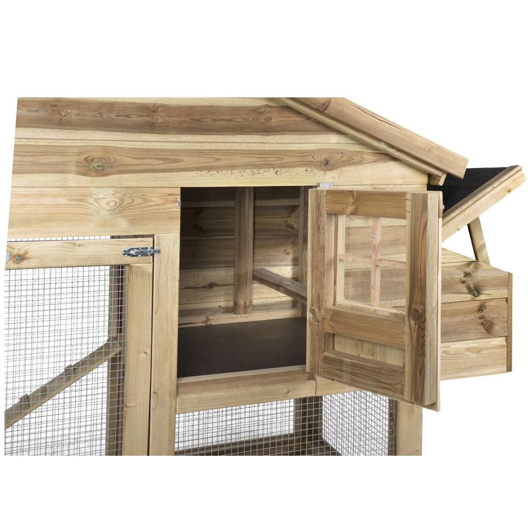 Voldux Kippen- Of Konijnenhok Nova Rechts 4 Voldux Kippen- Of Konijnenhok Nova Rechts - Afbeelding 2