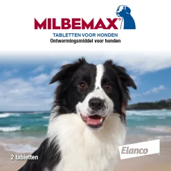 Milbemax Tabletten Hond 10 - 50 Kg 2 St -Dierenwinkel Tabletten voor honden