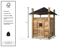 Voldux Kippen- Of Konijnenhok Hooiberg Loes -Dierenwinkel Voldux Kippenhok Hooiberg Loes 8720569162354 5