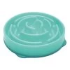 Outward Hound Slo-Bowl Fun Feeder Teal -Dierenwinkel hofman slobowlfeeder drop lightblue