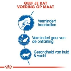 Royal Canin Kattenvoer Indoor Long Hair 10 Kg -Dierenwinkel royal canin indoor long hair volwassen kat haarballen hero usp